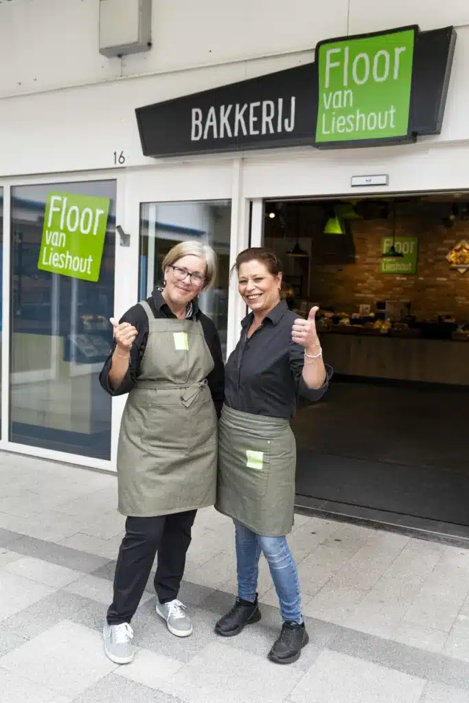 Floor van Lieshout in Winkelcentrum Heusdenhout