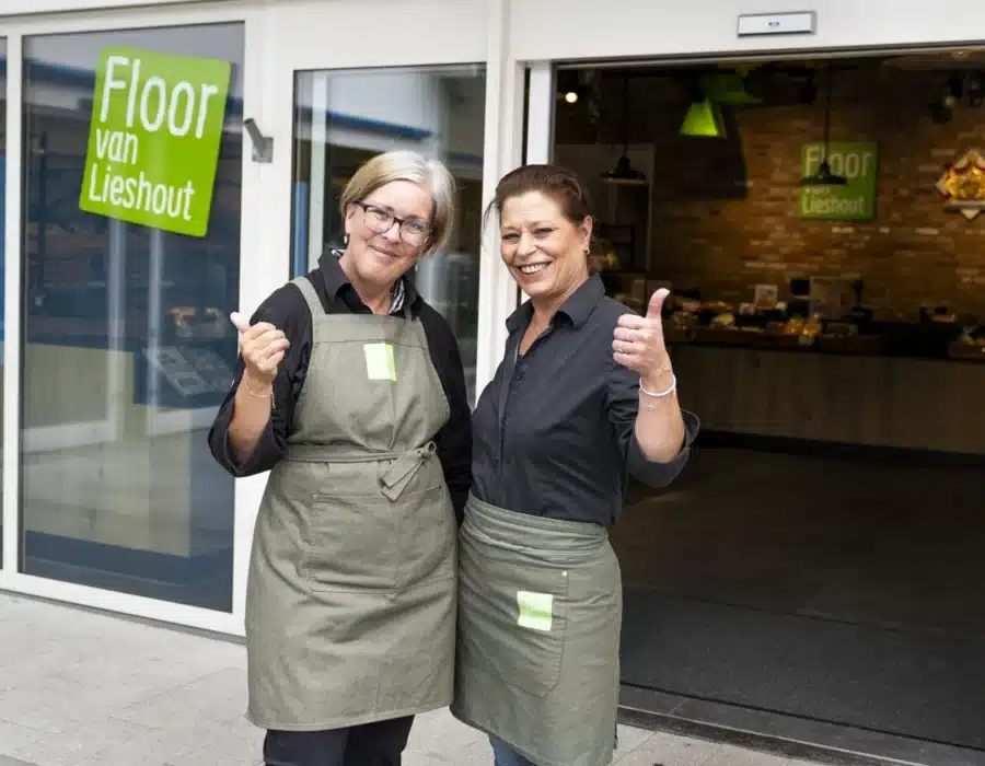 Floor van Lieshout in Winkelcentrum Heusdenhout