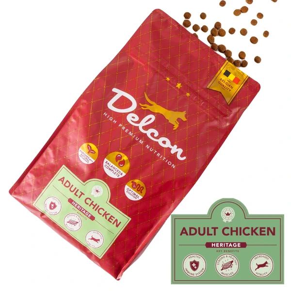 Delcon-voeding voor honden
